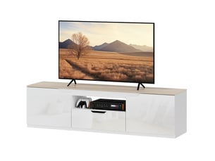 Meuble tv coloris bicolore COVREO
