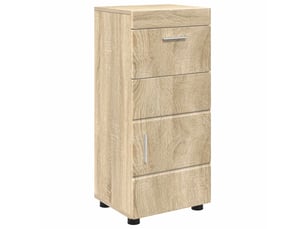 Ensemble d'armoire de salle de bain tulum chêne sonoma cf62982