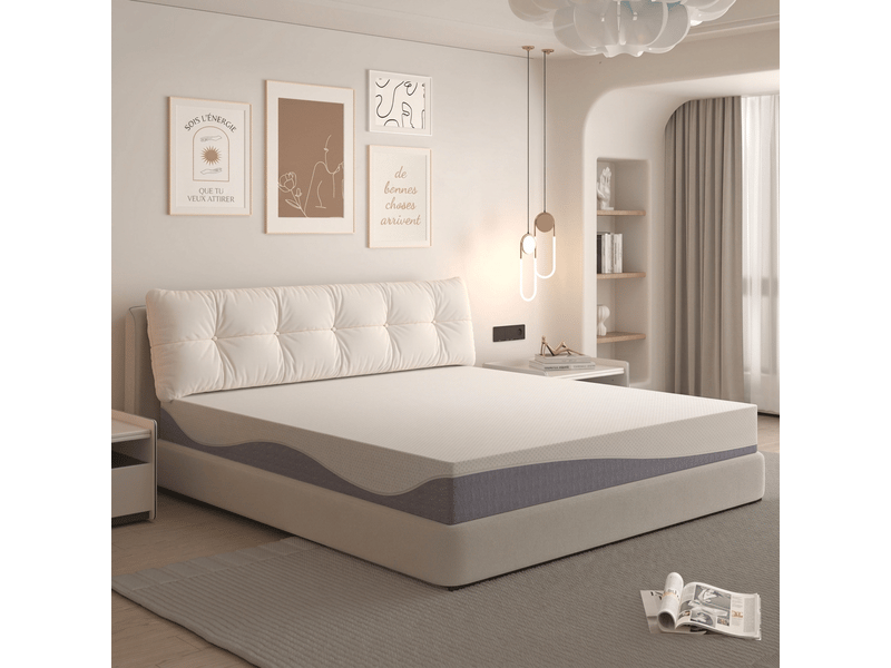  Matelas mousse 160x200 épaisseur 20 cm réversible h3 h4, déhoussable oeko-tex  - Conforama D