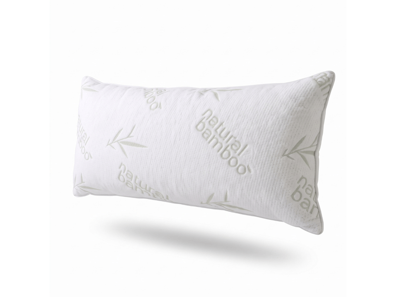  Traversin moelleux 100% plume de canard - 90 x 35 cm - housse bambou - collection confort C06-TRP05 90/40 - Conforama A