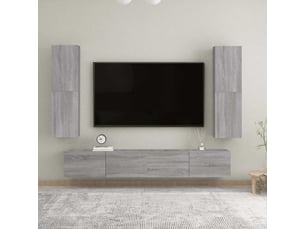 Meuble tv coloris gris 30.5 cm <strong></strong>  <strong></strong>