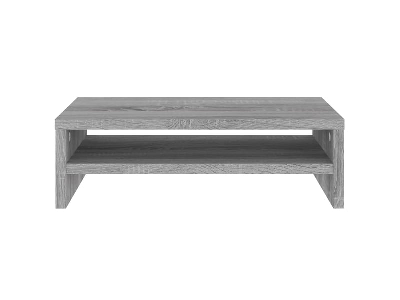  Support de moniteur sonoma 42 x 24 x 13 cm bois d'ingénierie gris 02_0029227  - Conforama B