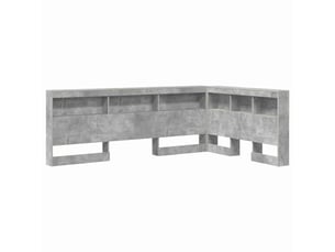 Tete de lit A poser largeur 207.5 cm <strong></strong> <strong></strong> argenté