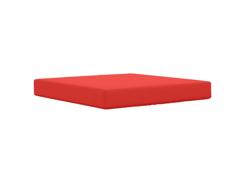  Coussin de canapé d'extérieur, coussin de chaise polyester rouge 68,5 x 68,5 cm cf54153  - Conforama D