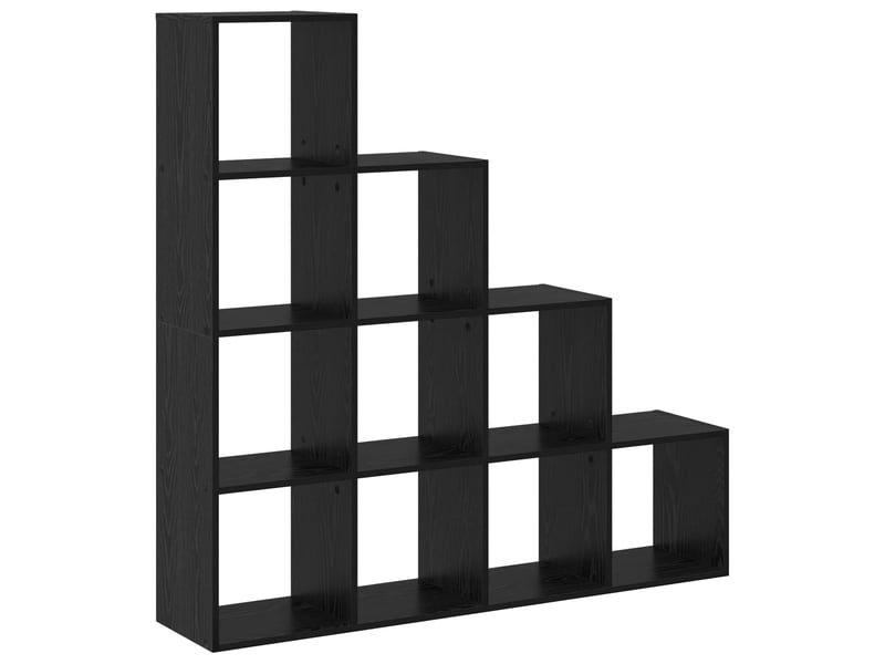  Cloison bibliothèque, meuble de rangement 10 niveaux 131,5 x 29 x 131,5 cm  - Conforama A