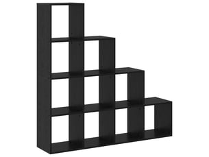 Bibliotheque coloris noir - 131.5 cm x 131.5 cm