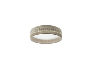 Fabrilamp ekaterina plafonnier led 72 w, 5616 lm, 300040006500 k, beige en toile de jute, ø 50 cm