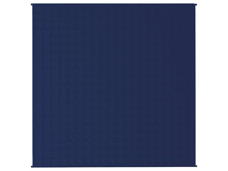  Couverture lestée adulte bleu 200x200 cm 13 kg tissu shl86373  - Conforama C