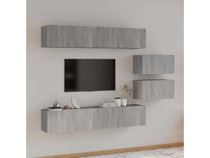 Meuble tv coloris gris  <strong></strong>  <strong></strong>