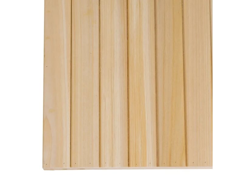  Banc étagère à chaussures en bois de sapin naturel à 3 niveaux à lattes-longueur 71 x profondeur 26 x hauteur 45 cm  - Conforama D