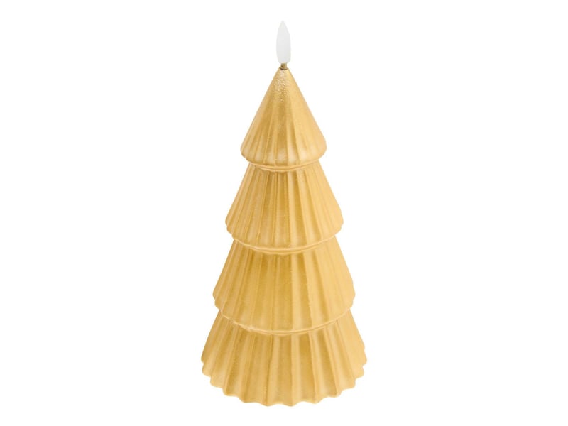  Bge led sapin h20cm dore  - Conforama B