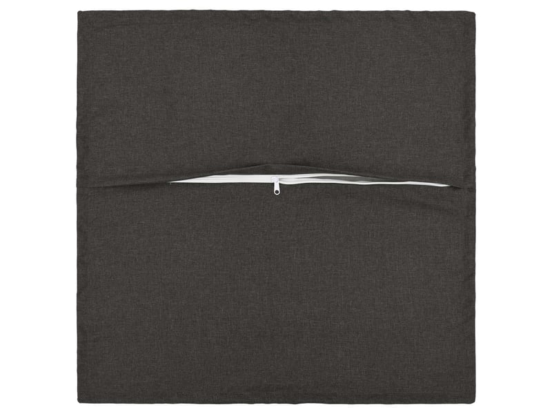 Lot de 6 coussins, coussins décoratifs houten gris foncé lin synthétique cf56546 - Conforama C
