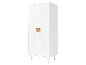 Armoire 2 porte(s) battante  2 tiroir(s) MAISENTIEL  coloris blanc largeur 70 cm