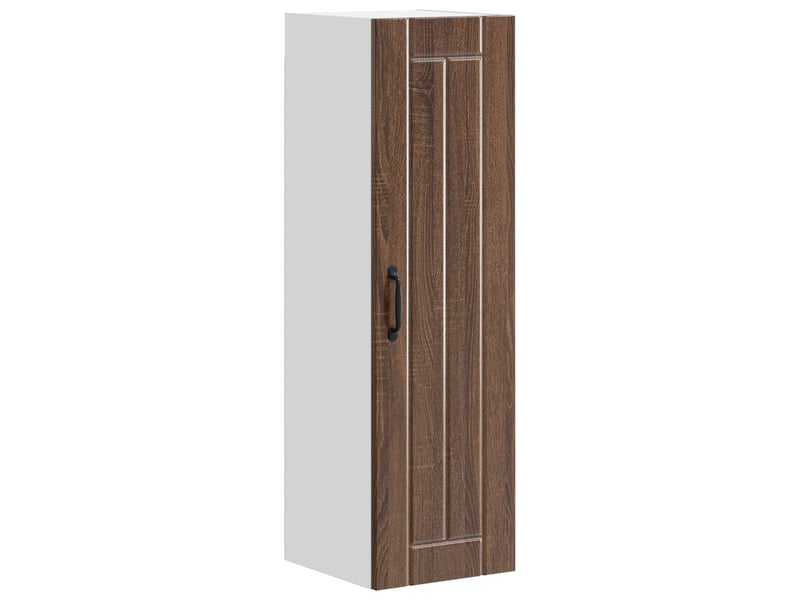  Meuble mural de cuisine, armoire de cuisine chêne brun 30x31x100cm shl7237  - Conforama A