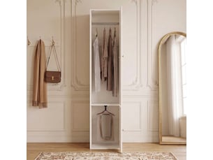 Armoire <strong>WELLTIN</strong> <strong></strong> coloris bois clair largeur 90 cm