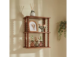 Etagère 40 cm coloris marron ATMOSPHERA CRÉATEUR D'INTÉRIEUR MONA