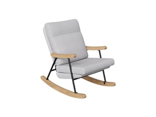 Fauteuil relax manuel  <strong></strong> Tissu gris