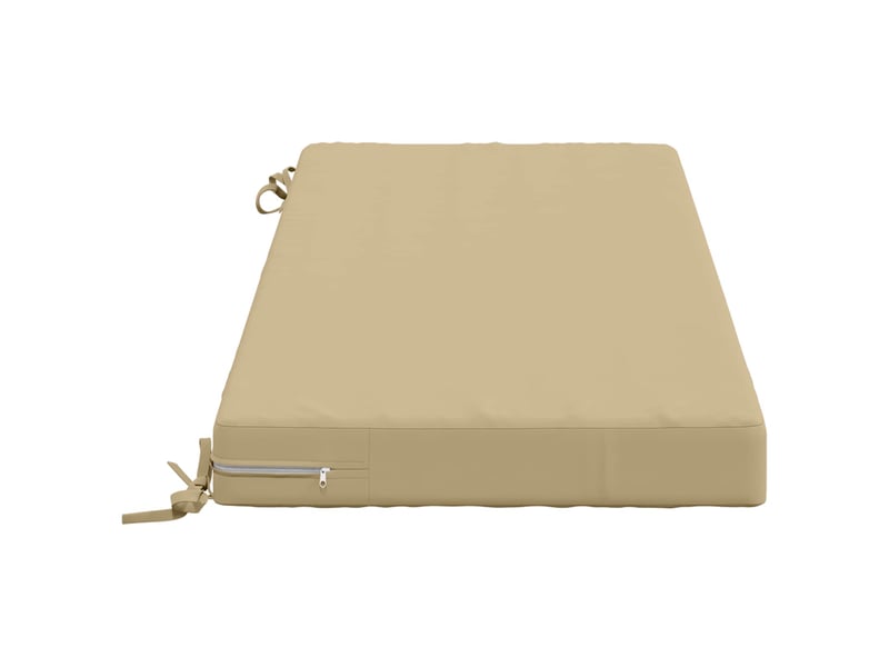  Coussin de banc, coussin d'assise, coussin de canapé soest 100 % polyester beige 120 x 50 x 8 cm cf53002  - Conforama D