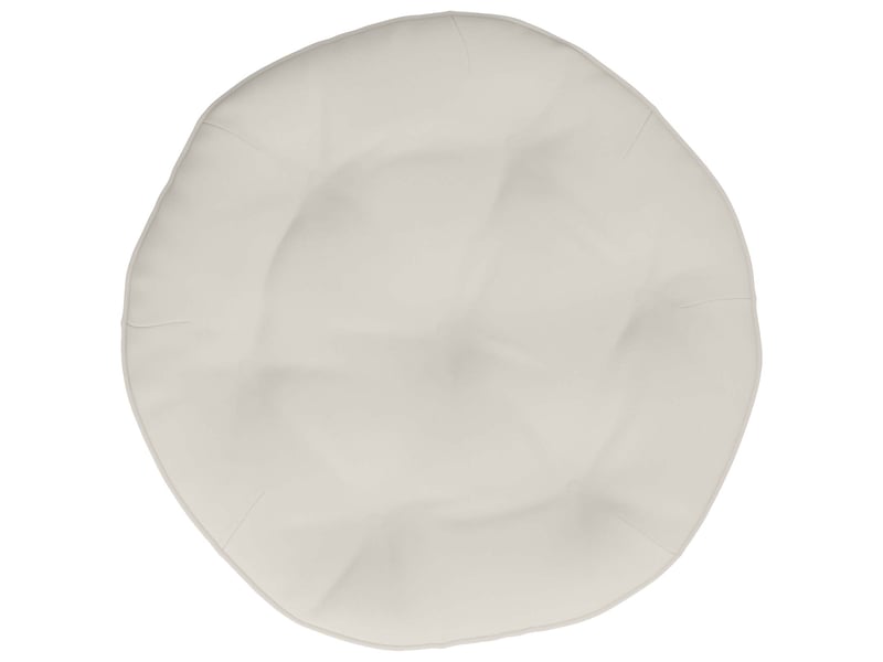 Coussin de chaise suspendue, coussin d'assise vianen 100 % polyester blanc cf54258 - Conforama D
