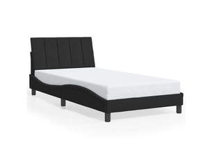 Lit simple 100x200 cm    coloris noir