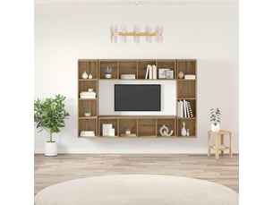 Meuble tv coloris marron 1 cm <strong></strong>  <strong></strong>
