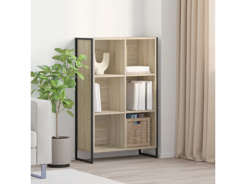 Bibliothèque, armoire à livres 99,5 x 30 x 108,5 cm bois d'ingénierie sonoma - Conforama B