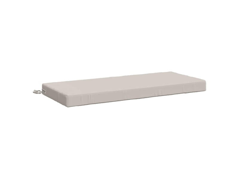  Coussin de banc, coussin d'assise, coussin de canapé soest 100 % polyester blanc 120 x 50 x 8 cm cf53031  - Conforama B
