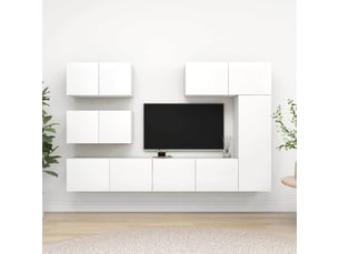 Meuble tv coloris blanc 80 cm <strong></strong>  <strong></strong>