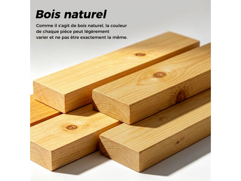  Lit superposé enfant 90x200 cm - led, usb et rangements avec portes coulissantes - pour chambre d’enfant - pin - blanc  - Conforama W