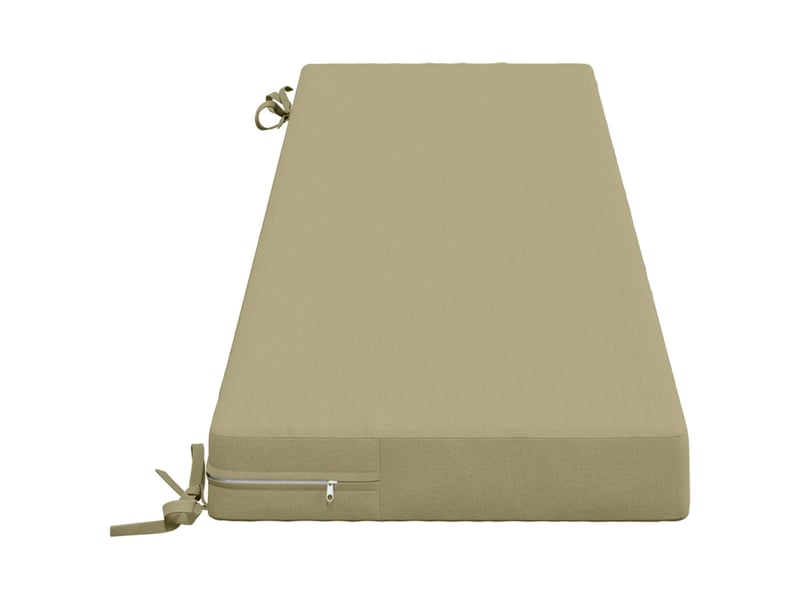  Coussin de banc, coussin d'assise, coussin de canapé soest 100 % polyester vert clair cf53697  - Conforama D