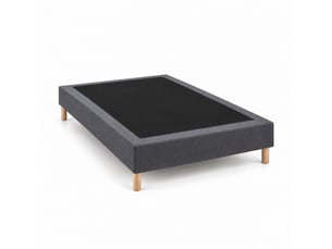 Sommier tapissier 140x190 cm HOMYFRANCE épaisseur 20 cm vendu avec pieds