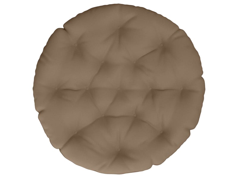  Coussin de chaise suspendue, coussin d'assise vianen 100 % polyester taupe cf54301  - Conforama D