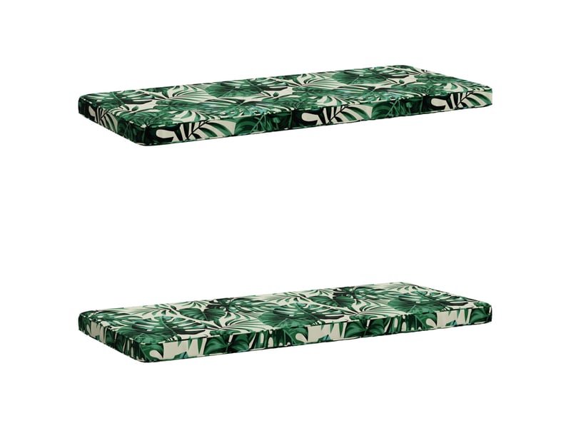  Lot de 2 coussins de banc, coussins d'assise vught 100 % polyester cf57714  - Conforama A