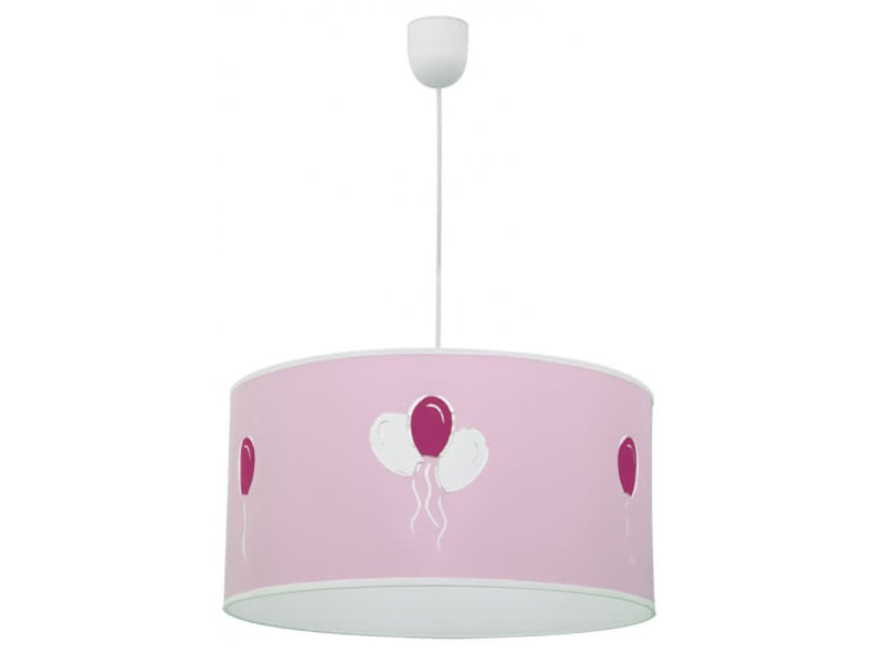  Suspension enfant fabrilamp globitos rose 1xe27 hauteur réglable 30-73 cm ø35 cm 073493500 - Conforama A