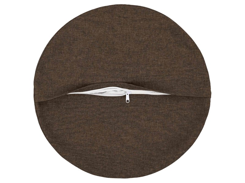  Lot de 2 coussins avec oreiller, coussins décoratifs heerlen taupe tissu cf50328  - Conforama C