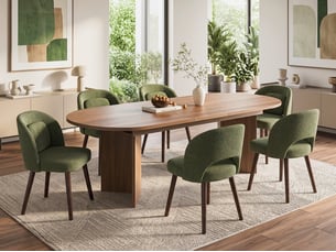 Ensemble table ovale  6 chaise(s)  <strong>BGSRYAO</strong> <strong></strong> 