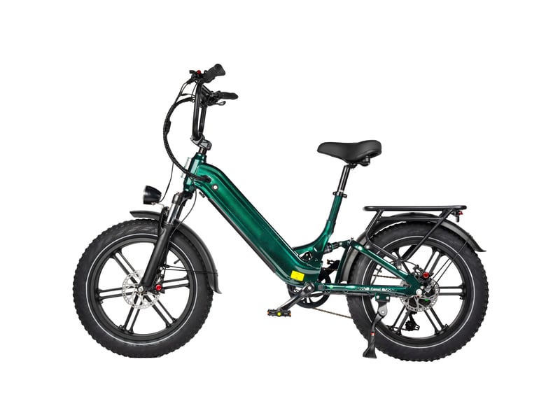  Maxtron camel vélo électrique fat bike 20 po, batterie 48v 18ah, vert  - Conforama A