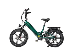 Maxtron camel vélo électrique fat bike 20 po, batterie 48v 18ah, vert