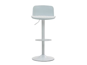 tabouret de bar assise réglable en hauteur  <strong>B13643</strong>  - blanc vendu 1373_2