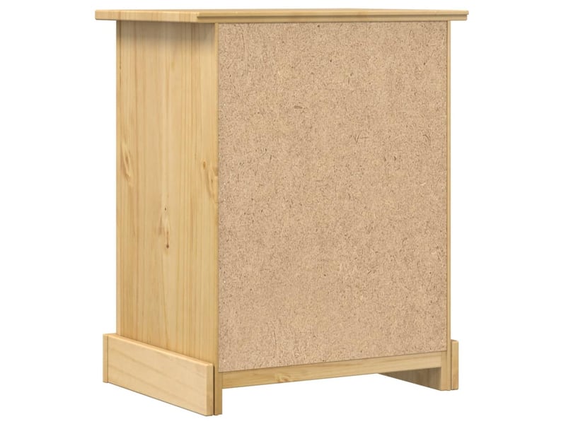  Table de chevet - cabinet de chevet - table de nuit corona 53x39x66 cm bois de pin massif  - Conforama E