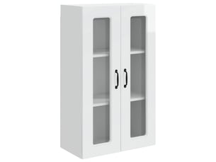 Meuble mural de cuisine | armoire de cuisine blanc brillant shl9485
