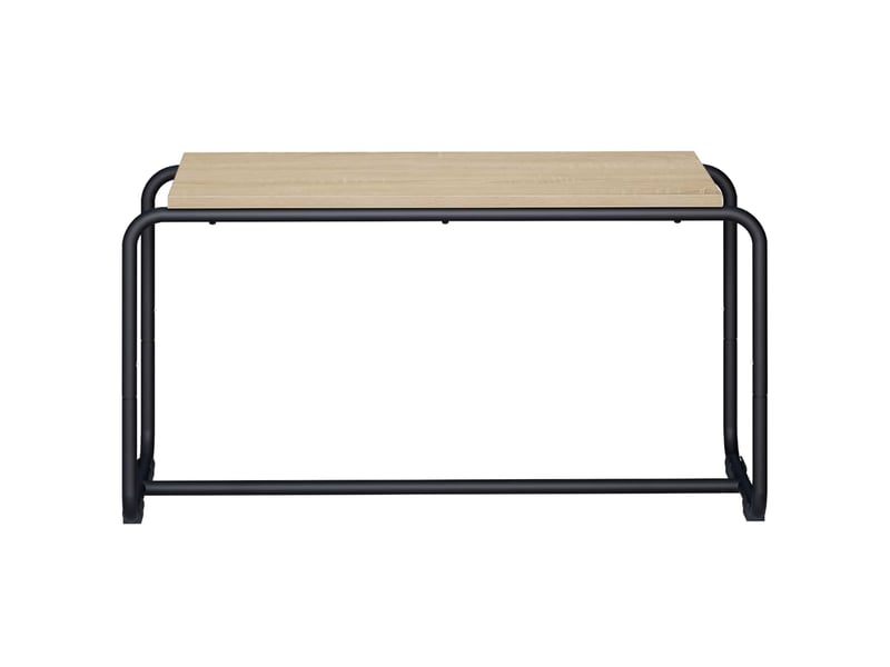  Meuble tv moderne, banc tv 80x35,5x42 cm chêne sonoma bois d'ingénierie  - Conforama C