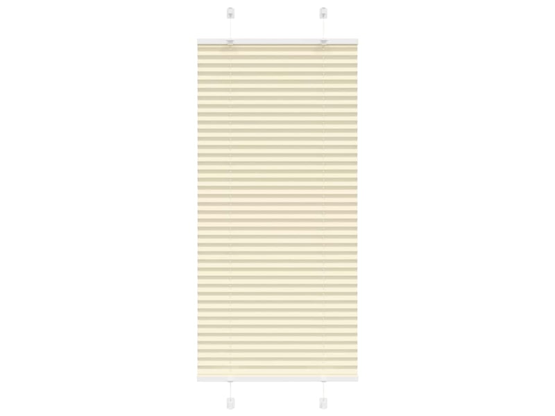  Store plissé, store de fenêtre crème 55x150 cm largeur du tissu 54,4 cm polyester cf46842  - Conforama B