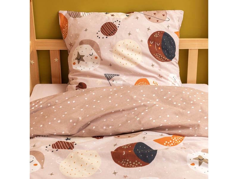  Parure de lit enfant 200x200 cm coton celestine PD25195 - Conforama C