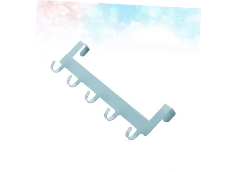  Crochets de porte art crochets porte-manteaux mural sans perçage pour vêtements clés serviettes et bijoux bleu pour chambre cuisine et cabinet  - Conforama B