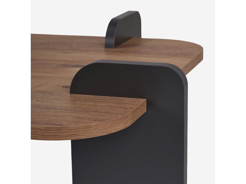  Table basse de salon moderne en bois 90x90 cm marais - bois neutre  - Conforama C