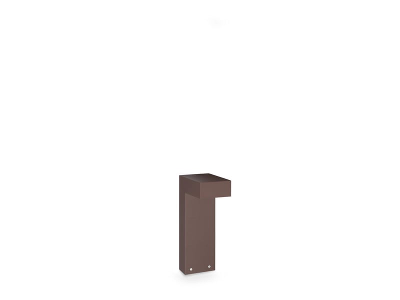  Ideal lux sirio lampe sur pied extérieure 30 cm, couleur café, 1x gx53 ip65  - Conforama A