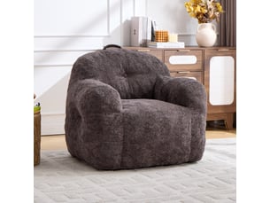Pouf / repose pied <strong></strong> <strong></strong> gris