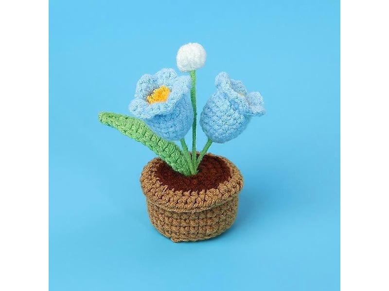  Muguet artificiel crocheté, fleurs artificielles, bouquets pour la maison, mariage et fêteblanc  - Conforama C