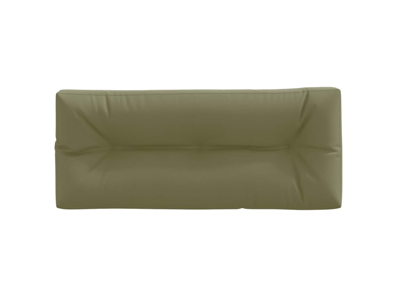 Coussin de dossier de palette, coussin de dos vianen 100 % polyester vert olive cf55194 - Conforama D
